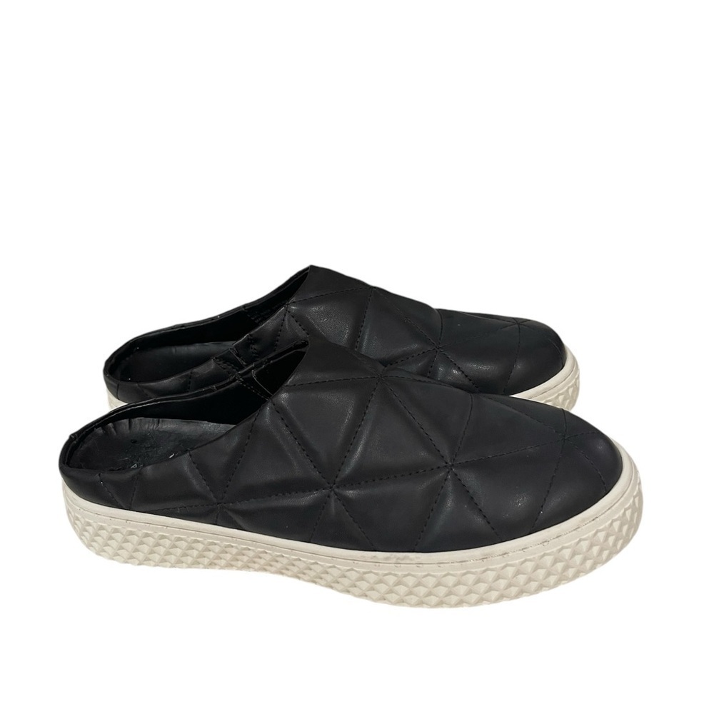 Aerosoles Aware Ella Size 7 Women’s  Black Quilted Slip on sneaker casual